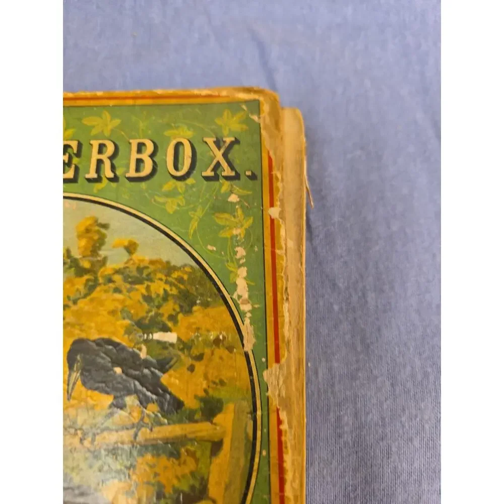 1913 CHATTERBOX Clarke Children Vintage Stories Poetry Illustrated w/ Engravings